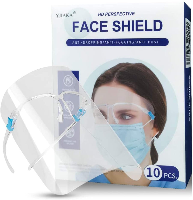 UVCleanHouse PPE Anti-Fog And Scratch-Resistant Transparent Face Shield