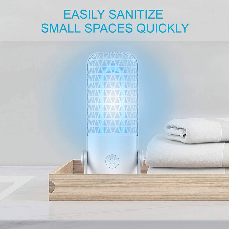 UVCleanHouse UV-C Sanitizing Light Disinfection Portable Desk Lamp: Glow Lamp