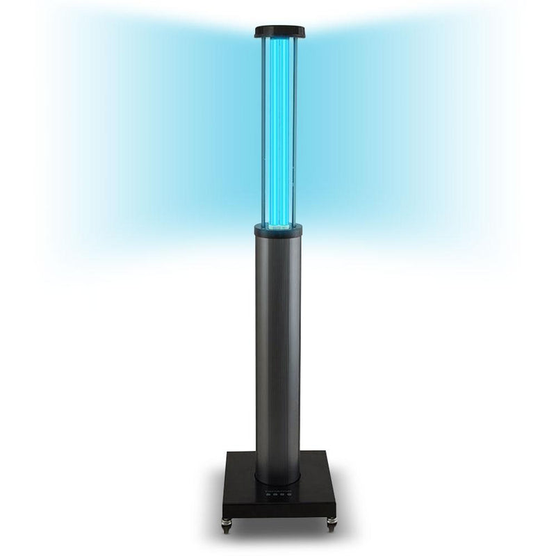 UVCleanHouse UV-C Sanitizing Light Disinfection Telescoping Room Robot: Glow Trolley